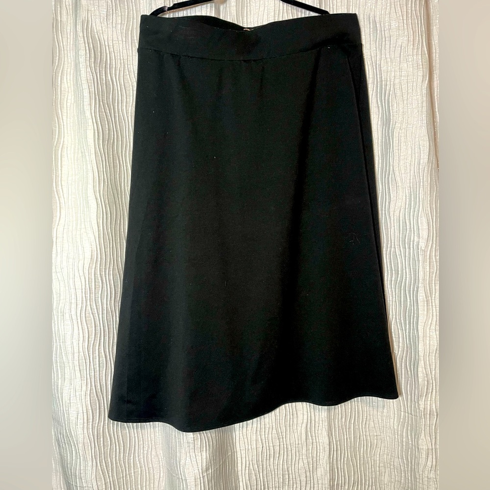 Long black skirt